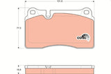 TRW GDB1670 Brake Pads - VW Touareg Owners