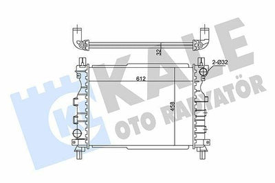 KALE Radiator 350800 — Radiators & Fans