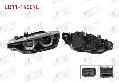 LABO LB11-14007L Headlight Left Led BMW 3 Series (F30 LCI) 2016-2019 — Headlights