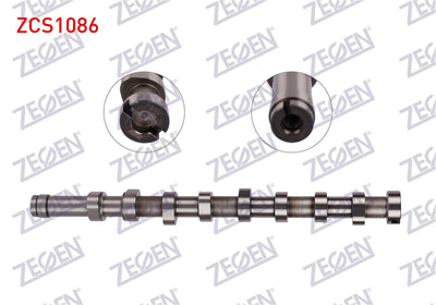 Zegen ZCS1086 Camshaft Shaft Steel 1.4-1.6 HDi (Dv4c-Dv6c-Dv6fc-Dv6fd-Dv6fe-Dv6eted) Peugeot 207 06-12 / 208 12-18 / — Timing