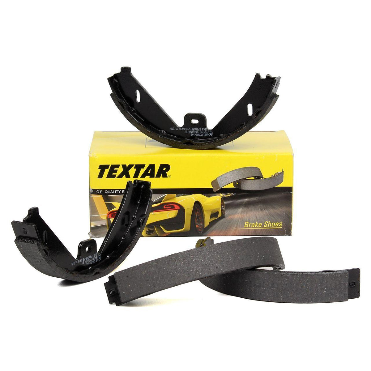 Textar 91069100 Parking Brake Shoe W204 212 218 X204 07-14 — Brake Cables & Hardware