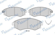front-brake-pad-set-mando-mbf015550, brake-pad-installation-for-elantra-coupe MANDO MBF015550 Brake Pads - Disc Brake Front Set for Elantra and Coupe | 1.6-2.0L MANDO MBF015550 Brake Pads for Elantra and Coupe mandos, brake-pads, elantra-1997-2002, coupe-parts, car-owners, mechanics, automotive, brake-components, disk-brake, ai-generated