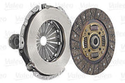 valeoclutch-set-front-view, valeoclutch-set-top-view, valeoclutch-set-side-view VALEO Clutch Set for Megane I, Kangoo, Laguna II - 1.9D | 215 mm VALEO Clutch Set - Compatible with Megane, Kangoo, and Laguna Models valeoclutch, meganeparts, kangooparts, lagunaparts, clutchset, carmaintenance, carowners, mechanics, autorepair, ai-generated