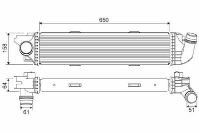 VALEO Turbo Radiator - High Performance Cooling for Nissan NV300, Vivaro, Traffic III — Radiators & Fans