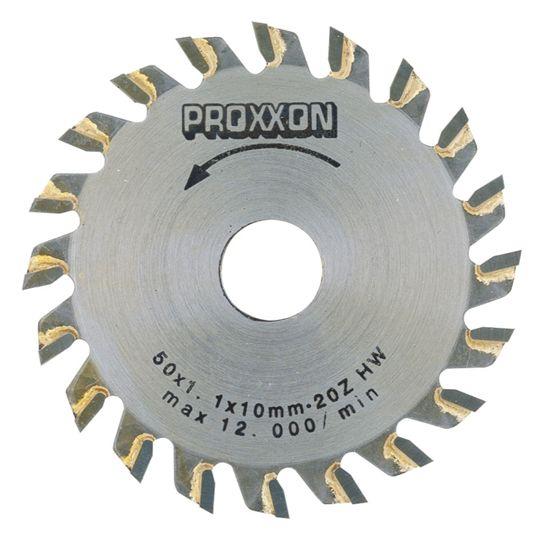 Proxxon 28017 Tungsten-Tipped Saw Blade 50x1.1 mm, 20 Teeth