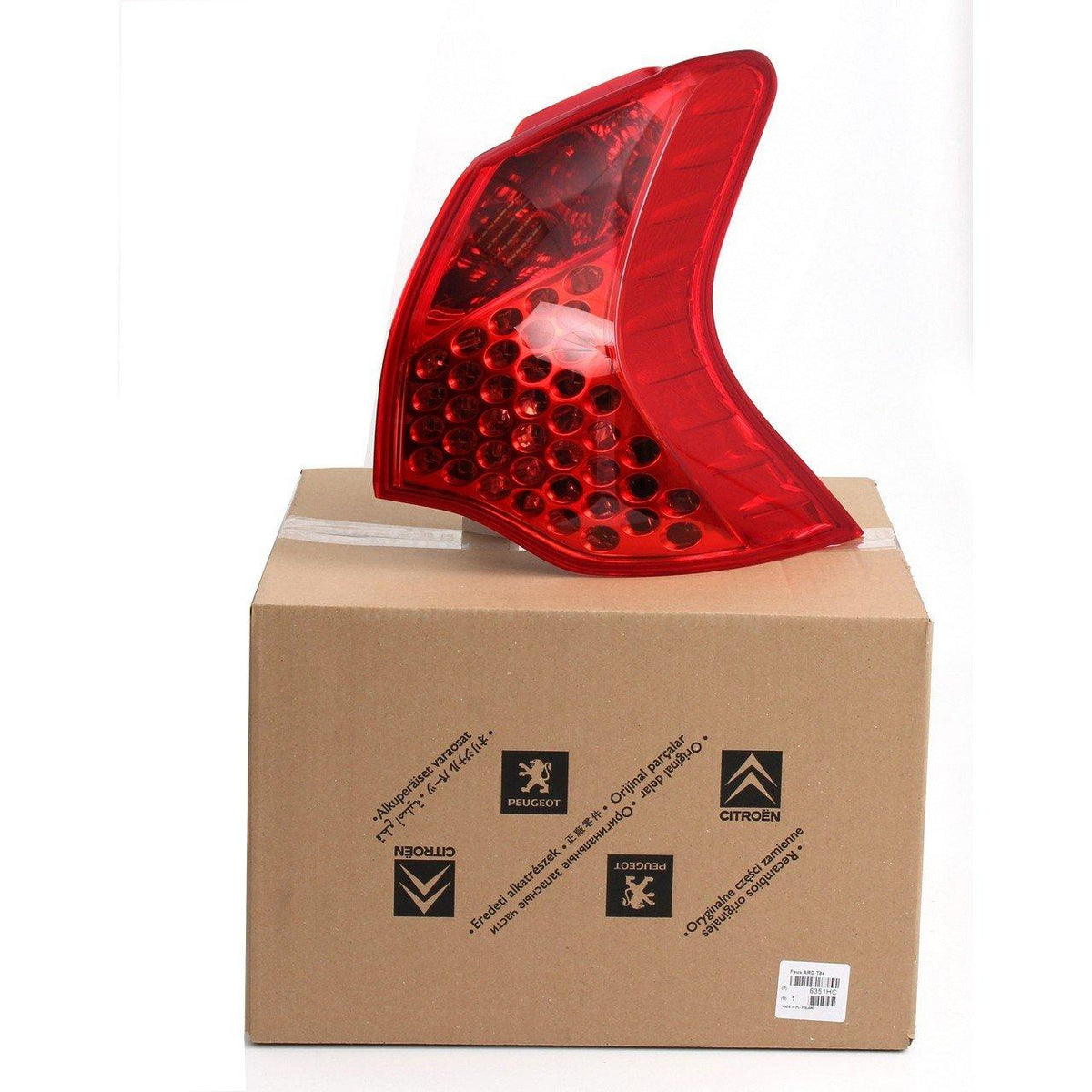 Peugeot 3008 Right Tail Light Original - Compatible with 2010-2016 Models — Tail, Signal & Reflectors