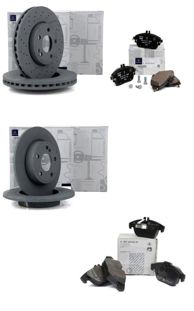 Mercedes W117 CLA200 Original Front & Rear Brake Disc and Pad Set — Brake Pads