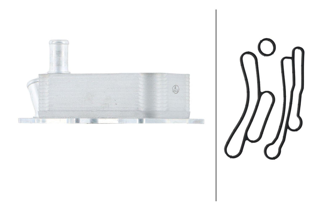 Hella 8MO366360-211 Oil Cooler (Petek) Transit V184 2, 4Tdci 01 > 06 V347 2 and 3 more models — Oil System