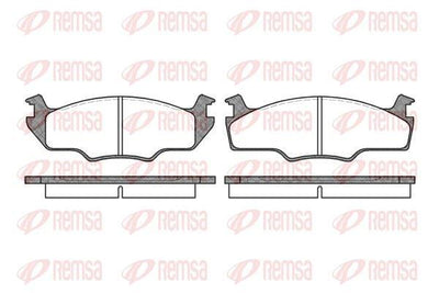 REMSA 0121.00 Brake Disc Golf I Sedan Cabrio 17 155 04 74-04 — Brake Rotors & Drums