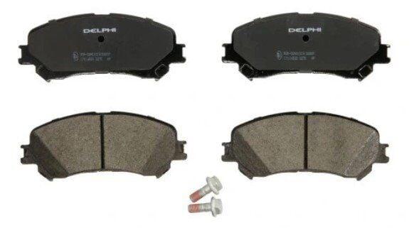 Delphi Front Brake Pads - Compatible with Renault Megane 4 2015 1.6 dCi