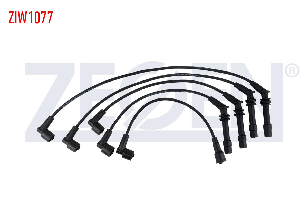 Zegen ZIW1077 Spark Plug Wire Set Ignition Coil Kablolu Opel Astra F 1.4i 8V (X14nz) 1991-1998 /Corsa A 1.4 8 — Coils & Plugs