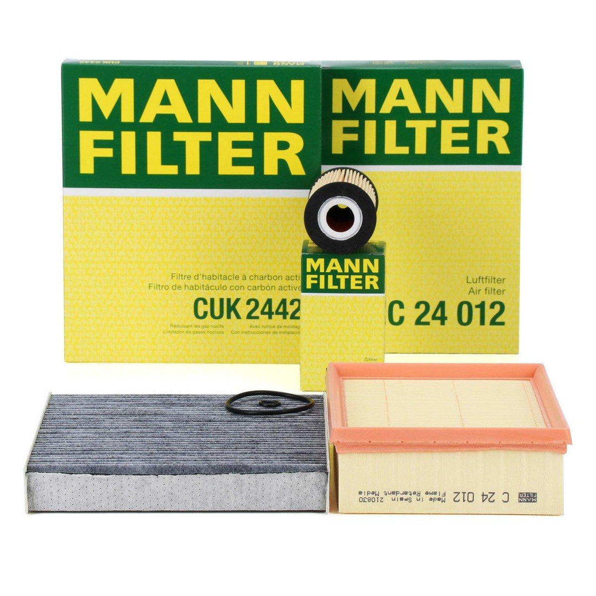 Mann Opel Mokka 1.6 Diesel Maintenance Kit - Oil Filter, Air Filter, Cabin Filter — Maintenance & Service Kits