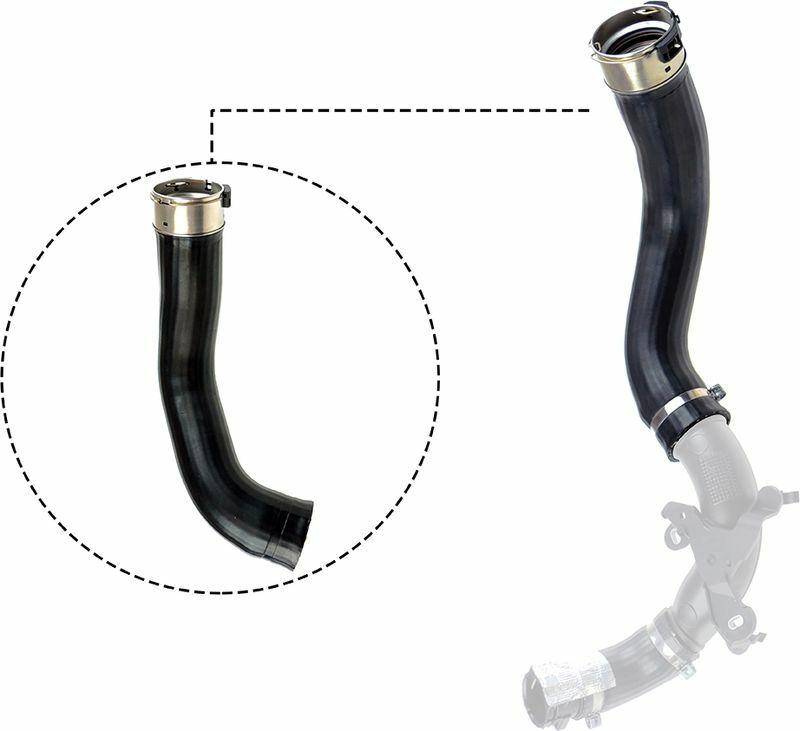 RAPRO Turbo Hose 12669 For Clio IV, Logan II, Sandero II — Turbo & Supercharger