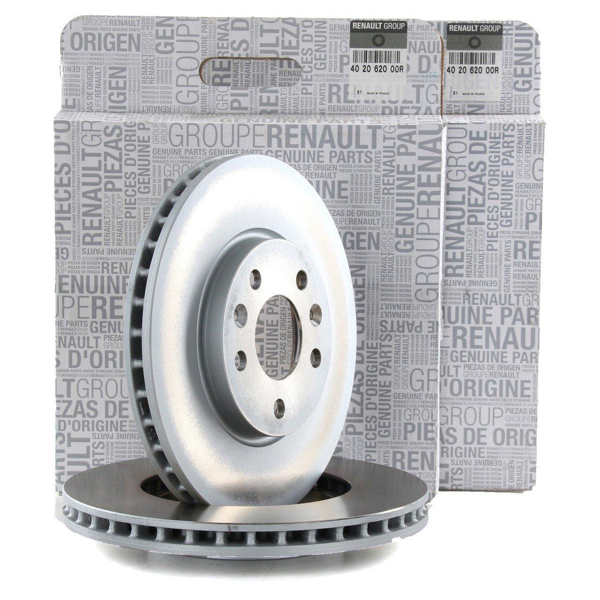 Mais 402062000R Renault Kadjar 1.5 dCi 1.6 dCi Front Brake Disc 296 MM Set — Brake Rotors & Drums