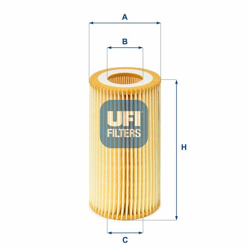 UFI Oil Filter 25.013.00 - Compatible with Clc-Series and CLK Model Cars — Oil Filters