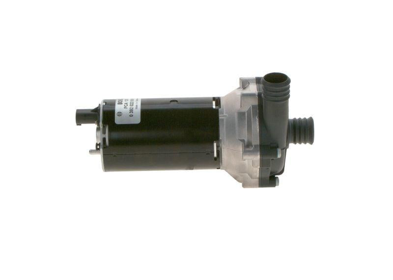 bosch additional water pump 0392022010 front view, bosch additional water pump 0392022010 side view, bosch additional water pump 0392022010 technical specifications BOSCH Additional Water Pump 0392022010 - Performance Specs for Car Owners & Mechanics | 12V BOSCH Additional Water Pump 0392022010 bosch, water-pump, car-maintenance, mechanics, cooling-system, 12v-pump, auxiliary-pump, automotive-parts, ai-generated, performance-pump
