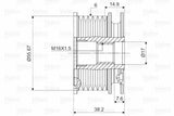 VALEO 588044 - Alternator Pulley for W202, W210 and 3 more models — Starting & Charging