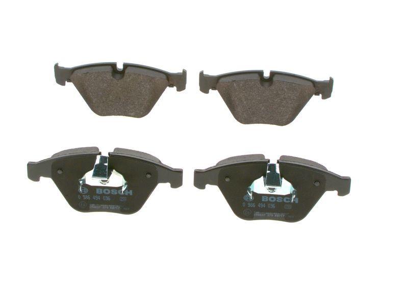 BOSCH 0986494036 - Brake Pad Set for BMW 3 Series E82 (2007-2013) & E90 (2004-2011) — Brake Pads