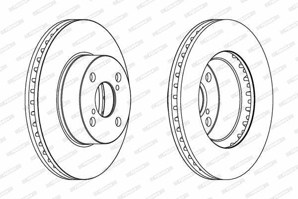 ferodo front brake disc for corolla 03-07, high performance ventilated brake disc FERODO Front Brake Disc for 2003-2007 Corolla - High Performance | 255mm FERODO Front Brake Disc for 2003-2007 Corolla ferodo, brake-disc, corolla, car-parts, mechanics, braking-system, automotive, ventilated-disc, performance-parts, ai-generated