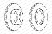 ferodo front brake disc for corolla 03-07, high performance ventilated brake disc FERODO Front Brake Disc for 2003-2007 Corolla - High Performance | 255mm FERODO Front Brake Disc for 2003-2007 Corolla ferodo, brake-disc, corolla, car-parts, mechanics, braking-system, automotive, ventilated-disc, performance-parts, ai-generated