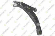 teknorot left complete lower control arm for toyota corolla, front view of teknorot t-436s complete lower control arm, side view showing dimensions of lower control arm Teknorot Alt Salıncak Rotilsiz Komple Sol for Toyota Corolla 1995-2001 | 82mm Width, 423mm Max Length Teknorot Alt Salıncak Left for Toyota Corolla 1995-2001 teknorot, toyota-corolla, suspension-parts, lower-control-arm, car-repair, car-parts, auto-parts, toyota-parts, mechanic-tools, ai-generated