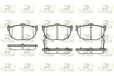ROADHOUSE 2294.32 Brake Pad Cerato Ld 04 — Brake Pads