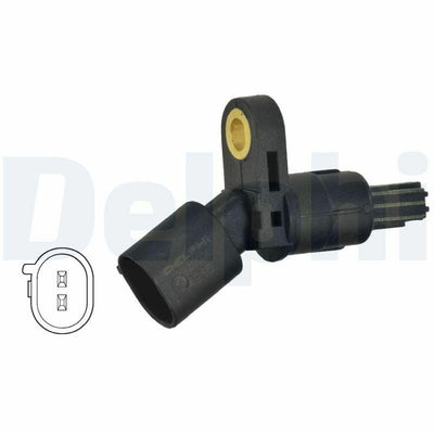 Delphi ABS Sensor Rear - Compatible with Golf IV, Bora and 4 more models — Brake Sensors & ABS