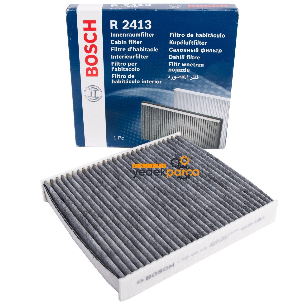 BOSCH cabin air filter for Ford C-Max 2007-2010, Interior view of Ford C-Max compatible air filter, Bosch carbon air filter features BOSCH Cabin Air Filter - Perfect Fit for Ford C-Max Models 2007-2010 | Quality Assurance BOSCH Cabin Air Filter for Ford C-Max 2007-2010 ford-c-max, cabin-air-filter, bosch-filters, car-maintenance, air-quality, ford-parts, vehicle-accessories, clean-air, filter-replacement, ai-generated
