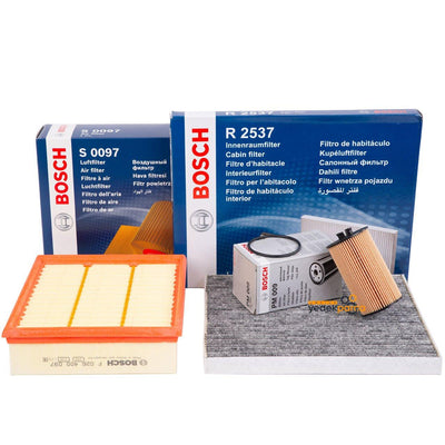 Bosch Opel Corsa D 1.2 / 1.4 Maintenance Kit (2008 - 2014) - Carbon Filters for Optimal Performa — Maintenance & Service Kits