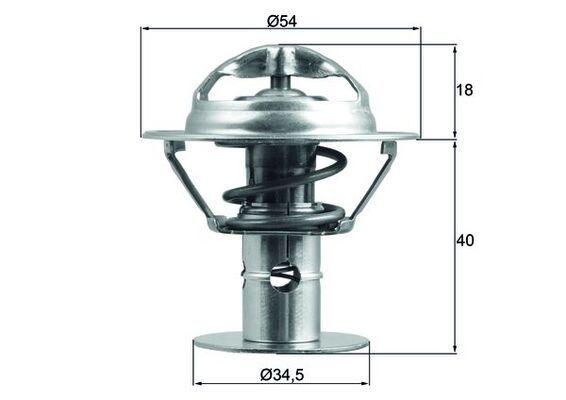 Mahle TX18086D Thermostat Mondeo X-Type 2.5 3.0 00