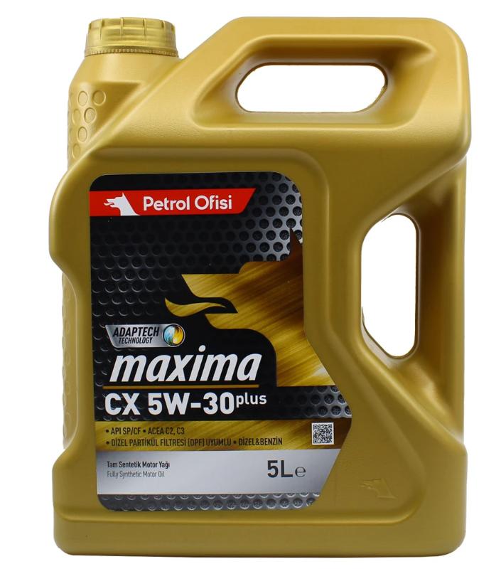 Petrol Ofisi Maxima Plus CX 5W30 5 Litre Motor Oil