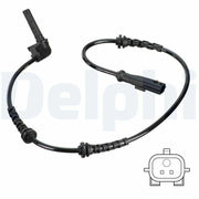 delphi ss20820 abs sensor front, abs sensor for renault megane iv, abs sensor for renault talisman DELPHI SS20820 ABS Sensor Front - Wheel Speed Sensor for Renault Megane IV & Talisman | Active Type, 26.4 in Cable Length DELPHI SS20820 ABS Sensor Front | High Quality abs-sensor, delphi, renault, megane-iv, talisman, active-sensor, car-repair, automotive, wheel-speed-sensor, ai-generated