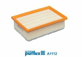 Purflux A1112 Air Filter 9.69 in x 6.69 in x 3.35 in — Air & Cabin Filters