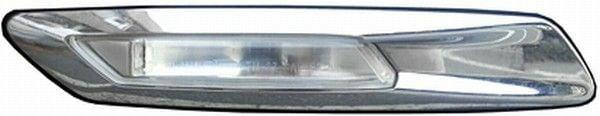 hella led chrome signal light for bmw f10 f18 left side, close-up of HELLA led signal light showing chrome finish HELLA Signal Light LED Chrome - Durable & High-Quality Fit for BMW F10 F18 | Left Side HELLA Signal Light LED Chrome for BMW F10 F18 hella, signal-light, led-chrome, bmw-f10, bmw-f18, car-accessories, automotive-lighting, vehicle-safety, ai-generated