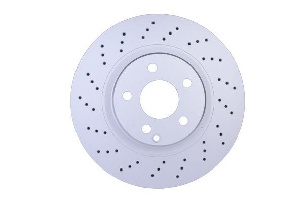 Hella 8DD355106-851 *2 Brake Disc Front S-Class W220 98 > 05 — Brake Rotors & Drums