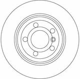 TRW DF4388 Rear Brake Disc for BMW X3 E83 (2004-2011) — Brake Rotors & Drums