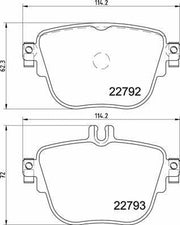 brembo p50141 rear brake pads for mercedes, brembo brake pads technical specifications, brembo brake pads installation guide BREMBO P50141 Rear Brake Pads - Premium Quality for Mercedes W213, C257, C238 | 17/18 BREMBO Rear Brake Pads P50141 for Mercedes W213 C257 C238 brembo, brake-pads, rear-brake-pads, mercedes, automotive-parts, car-maintenance, mechanics, car-owners, vehicle-upgrades, ai-generated
