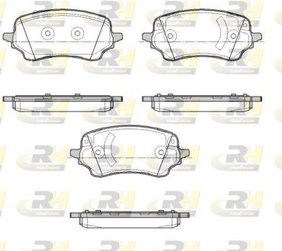 ROADHOUSE 21885.00 Brake Pad Front Puma 19 > — Brake Pads