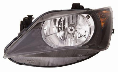 Depo 445-1130L-LDEM2 Front Headlight Left Electric Black Seat Ibiza 08-15 — Headlights