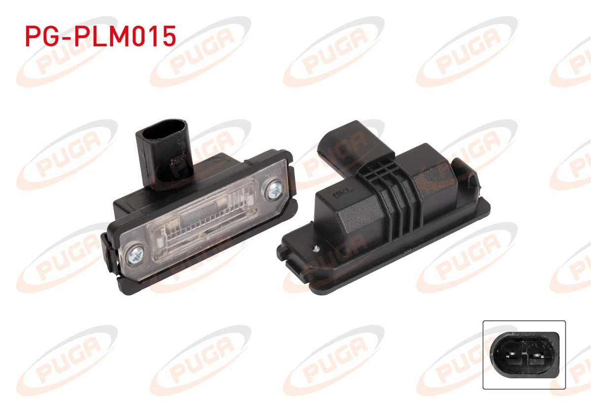 PUGA PG-PLM015 License Plate Lamp Volkswagen Golf IV / Bora 1998-2004 / Polo 2000-2010