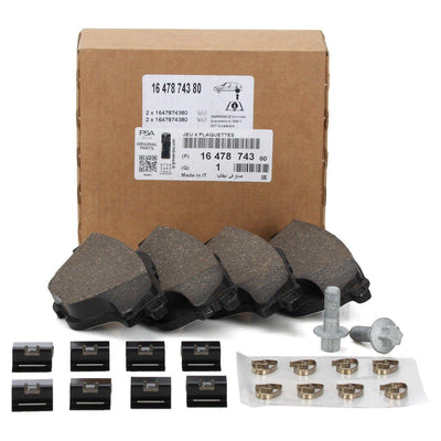 PSA 1693587380 Brake Pad Rear 308 / 3008 / 5008 / C4 G.Picasso / Grandland X B.M 2013 — Brake Pads