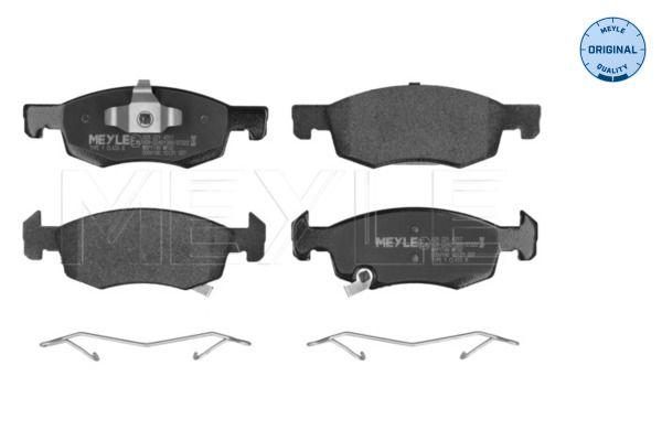 Meyle 0252214317 Brake Pad Opel Corsa E (14 Rim) Front — Brake Pads
