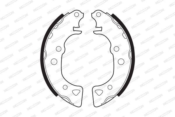 ferodo fsb232 rear brake shoes, high quality brake shoes for ax saxo p106 FERODO FSB232 Rear Brake Shoes - High Quality Brake Components for Car Owners & Mechanics | Size 165mm x 30mm FERODO FSB232 Rear Brake Shoes - For Car Owners & Mechanics ferodo, rear-brake-shoes, brake-components, automotive-parts, car-owners, mechanics, high-performance-brakes, car-maintenance, ai-generated, brake-systems