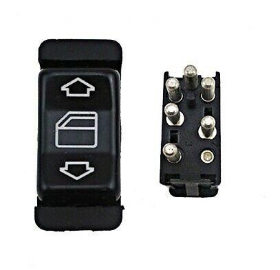 Mercedes W126 Rear Right Window Switch - Compatible Replacement — Auto Parts Hall, Switches & Relays