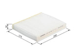 Bosch Pollen Filter for Fiorino - High-Efficiency Air Quality — Air & Cabin Filters