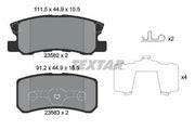textar brake pad set for asx outlander pajero, textar 2358202 detailed view, textar brake pad dimensions and specifications TEXTAR Fren Balata Set - Fit for ASX Outlander Pajero | Durable Brake Performance TEXTAR Fren Balata Set - ASX Outlander Pajero textar, fren-balata, brake-pads, car-parts, asx-outlander-pajero, mechanics, car-owners, durable-brake-performance, ai-generated, automotive-accessories