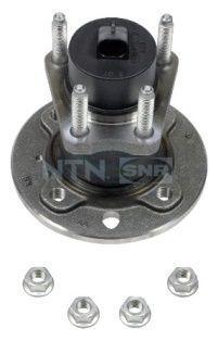 SNR R15323 Wheel Hub Vectra B 96-03 /Astra F 91-98 /Astra G 98-07 Rear with Bearing 4 Lug with ABS — Hub Assemblies