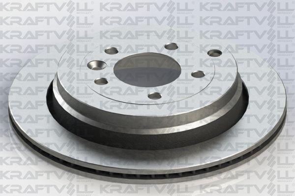 Kraftvoll 07040424 Brake Disc Rear Range Rover Sport 05-09 Discovery 3 05-09 Discovery 4 10-16 2.7 — Brake Rotors & Drums