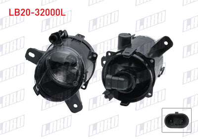 LABO LB20-32000L Fog Lamp Left Opel Corsa E 2014-2018 — Tail, Signal & Reflectors