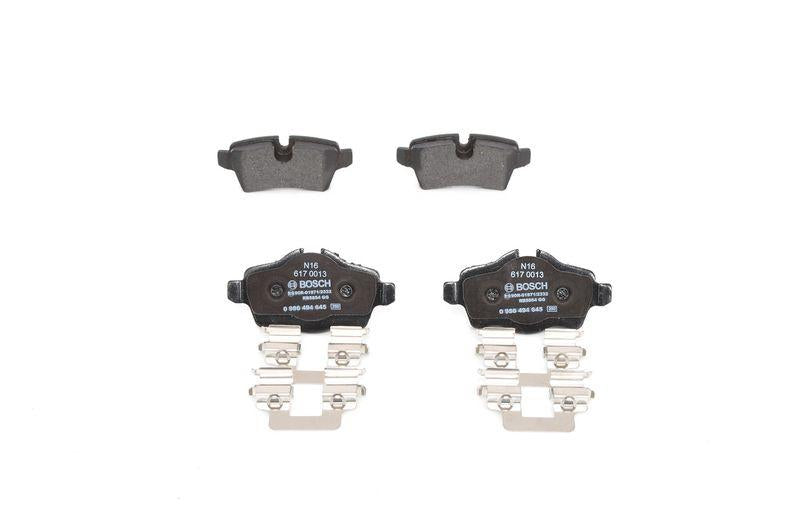 Bosch 0986494645 Brake Pad Rear Mini Cooper R55-R56-R57-R58-R59 — Brake Pads